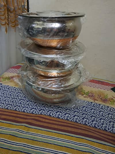 pots set of 3