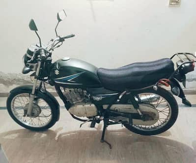 Suzuki GS 150 Self start Whatsapp number 03216417480