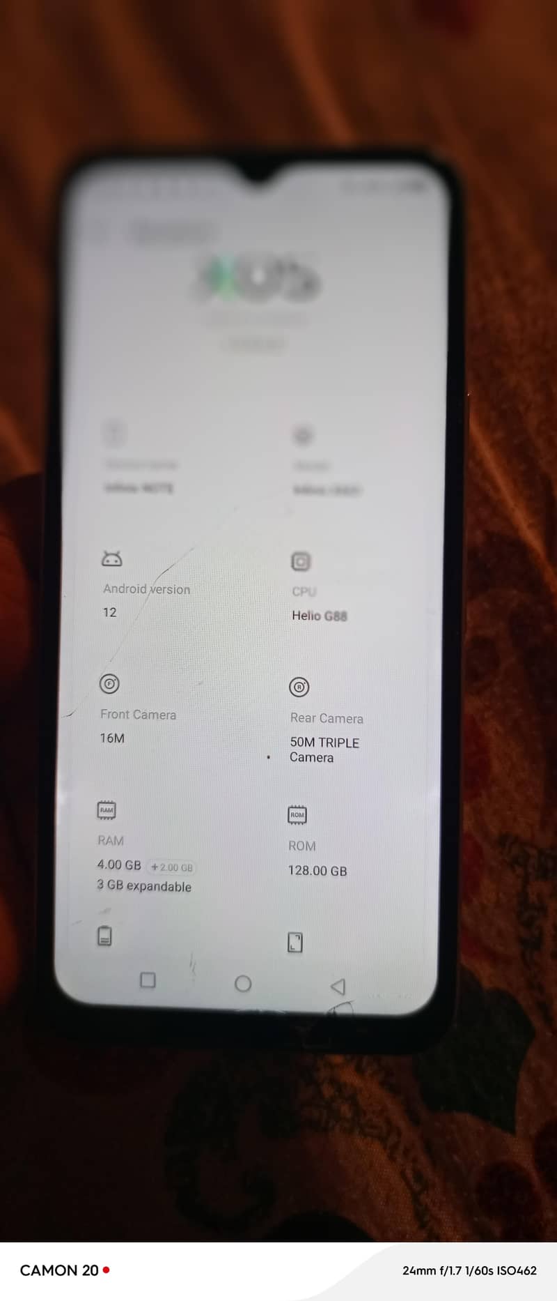 Infinix Note 12 0