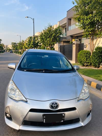 Toyota Aqua GS 2013 Full Option | Hybrid | Push Start | Keyless Entry
