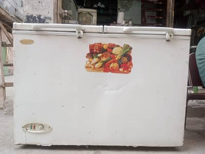 double door deep freezer powerful cooling(ice compartment) urgent sale