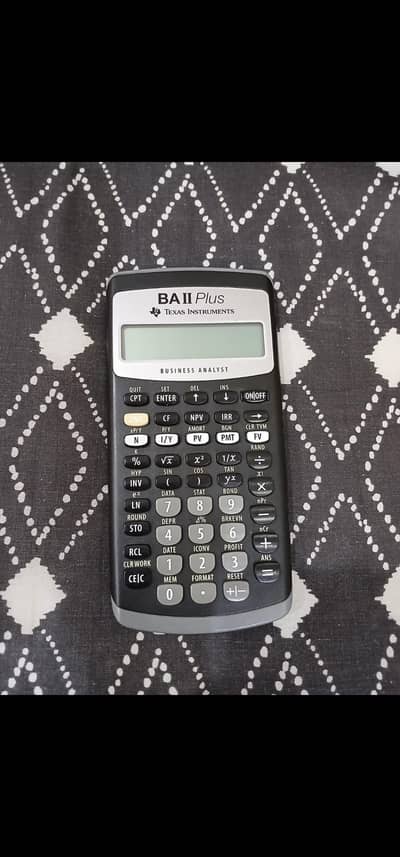 Texas Instruments BA II Plus Financial Calculator