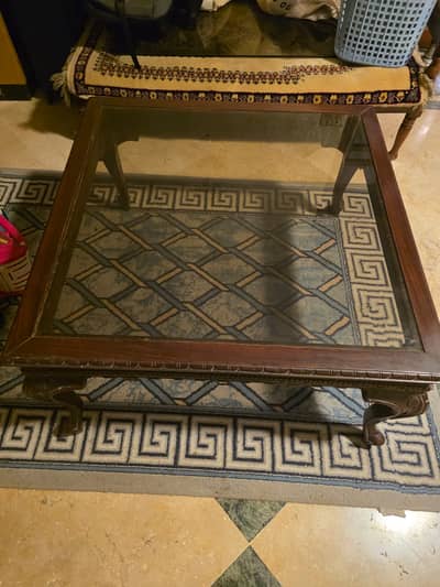 3 Piece Chinioti Wooden Table Set\3 Piece Table Set\Tables Set