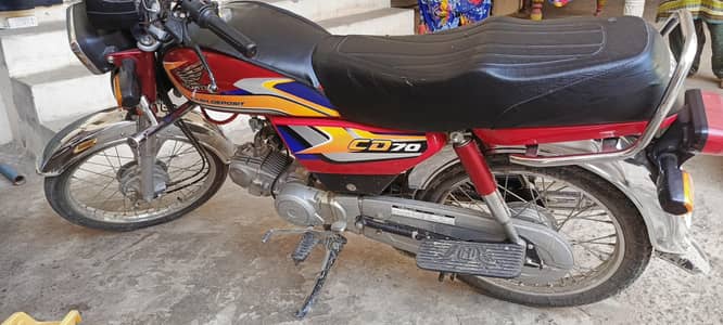 used cd 70 moter cycle