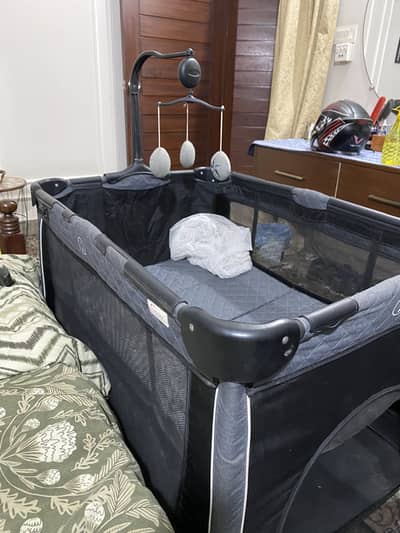 Baby Bassinet and playpen