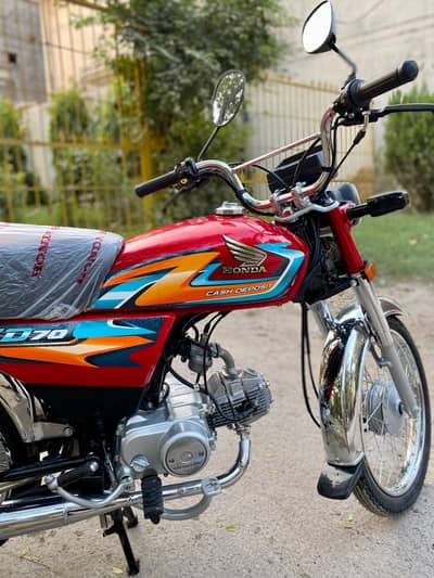 Honda CD 70 barnd new condition ha model 2027