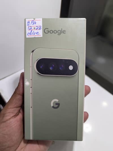 Pixel 11pro 12/256gb Olive colour physical+Esim