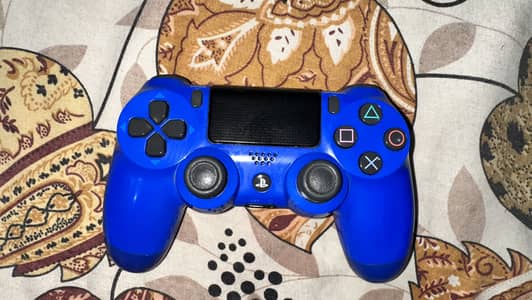 PS4 DualShock 4 Controller (Blue) - 100% Working & Clean Condition