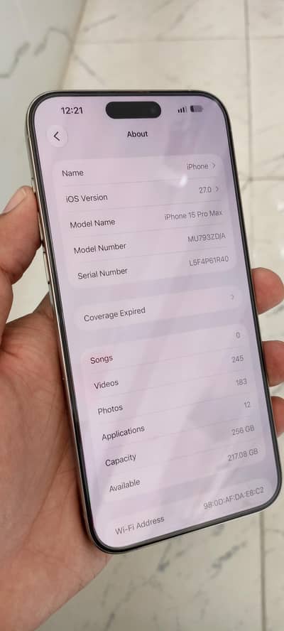 Apple iPhone 15 Pro Max