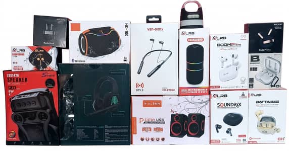 Latest Audio Accessories & Wireless Gadgets – Speakers, Earphones