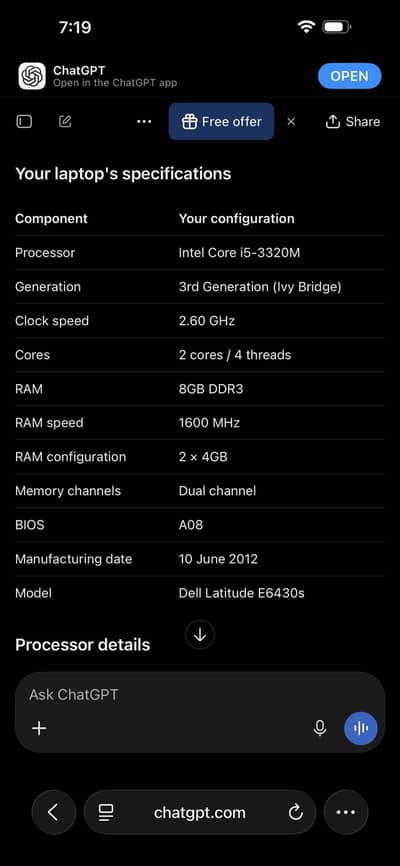 Dell Latitude E6430s