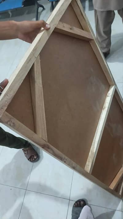 Poster Stand- Wooden Board