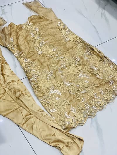 Heavy Work Party Wear 2-Piece Dress – Front & Back Same Design