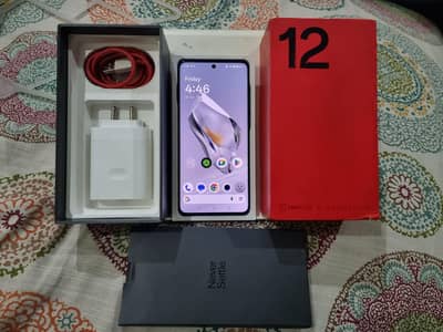 One Plus 12 5G 16/512gb Official PTA Approved Dual Physical