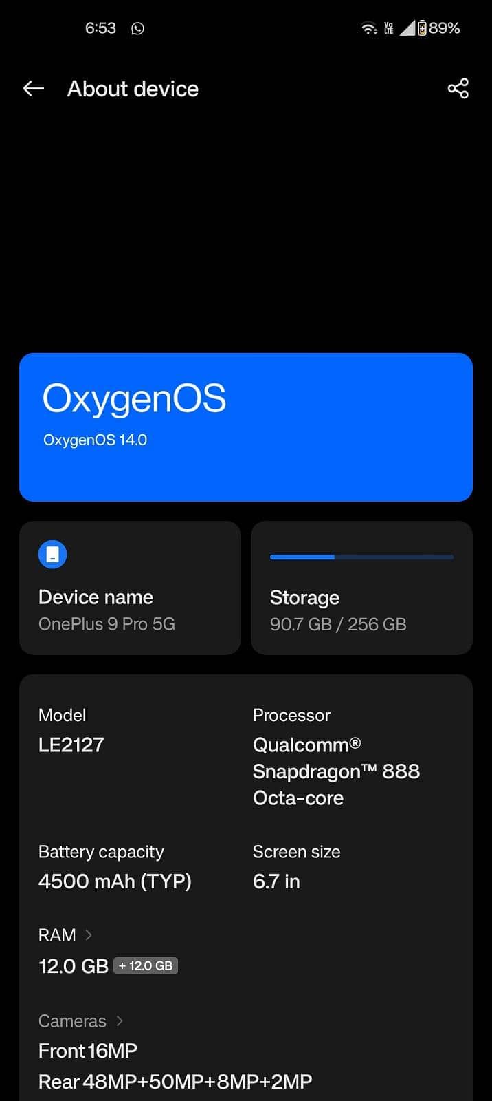 One Plus 9 Pro 2