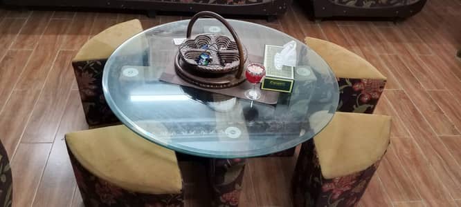 mint condition sofa set for sale 3+2+1+1 with table