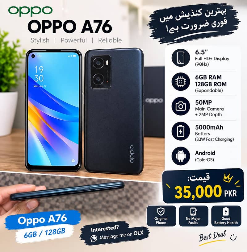 OPPO A76 0
