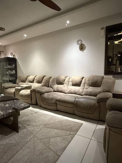 Brand: Themes recliner sofa set