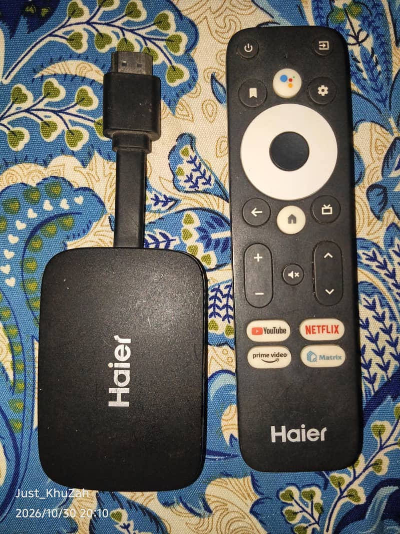 Haier 4K-Android 11 Version Google Assistant Android Dongle 0