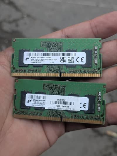 Micron 4GB DDR4 Laptop RAM 3200MHz