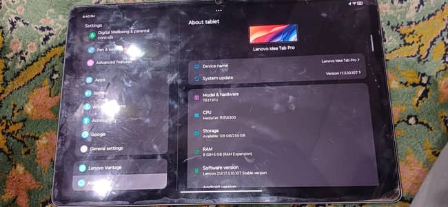 Lenovo idea tab pro