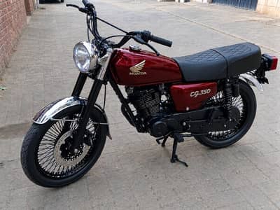 CG 125 Converted to 350cc