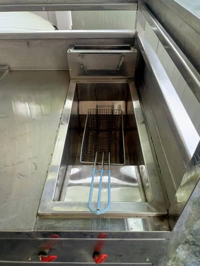 burger+fryer counter for sale