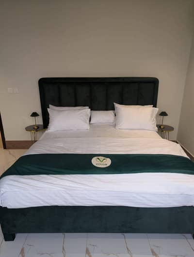 One Bedroom Apartment For Rent Available Gulbug Green Islamabad Full Furnished Apartment