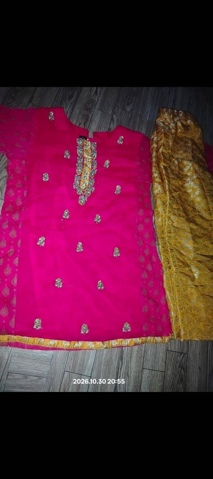 girls 'Chiffon Kameez with Banarsi Trouser 6_7 Years - Kids Clothes ...