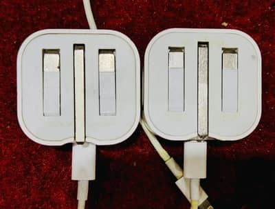 (2) Apple genuine chargers