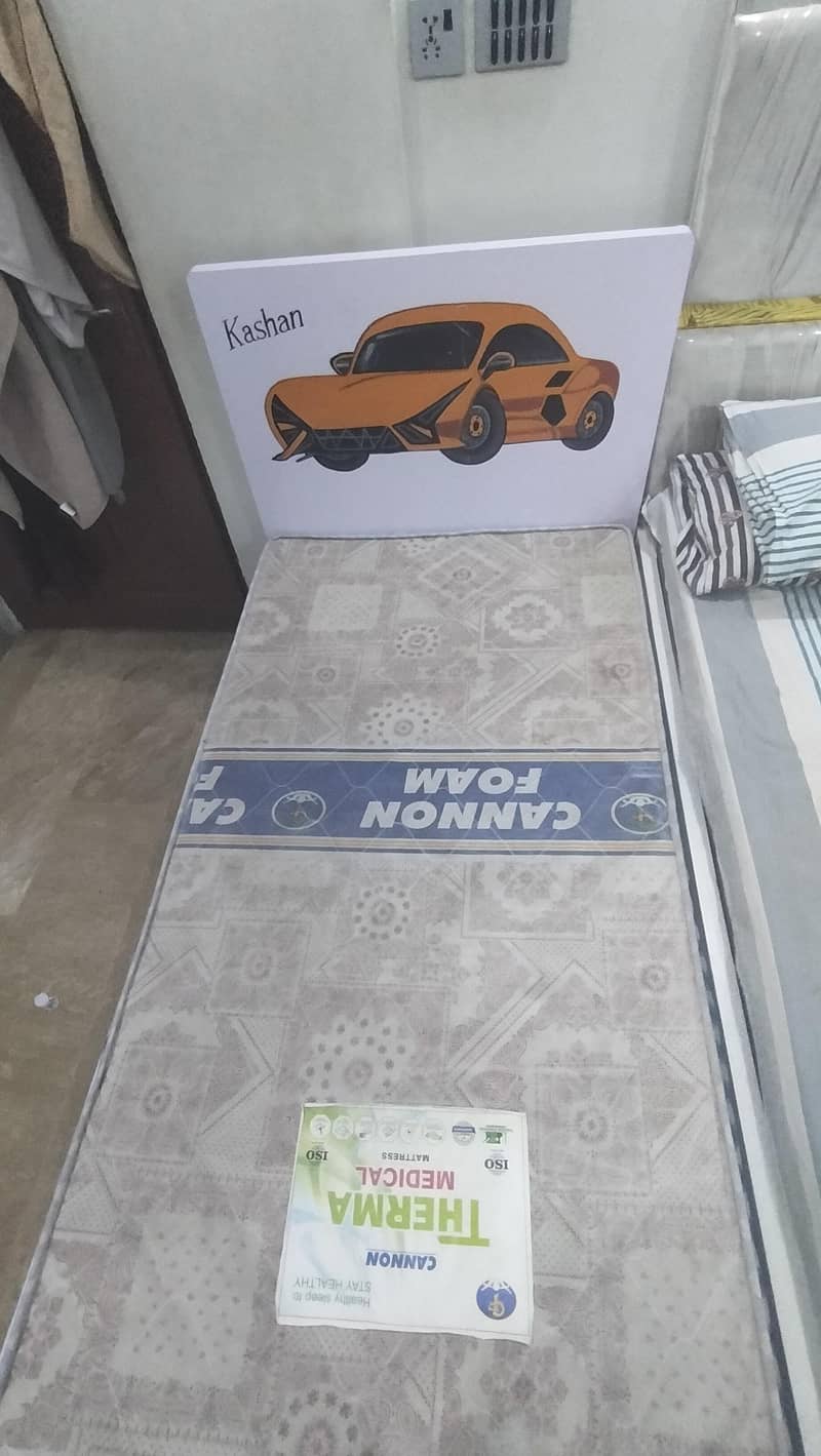 Single bed with Mattress 1