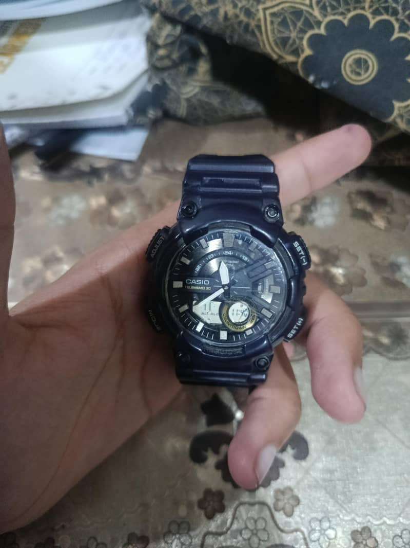 Casio AEQ-110 telememo 30 6