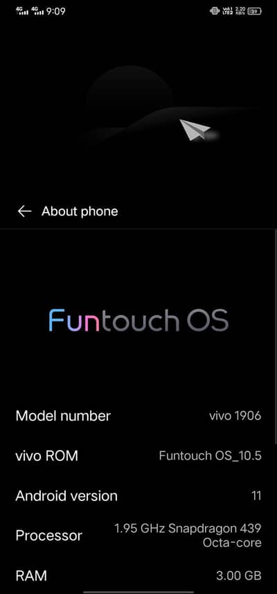 Vivo Y11 all ok urjent sale