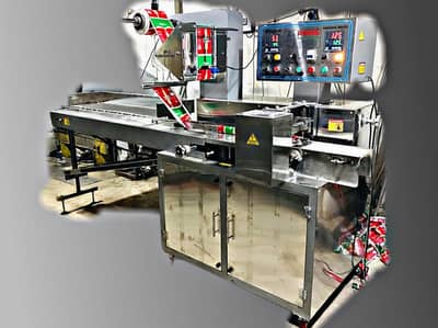 Pillowrap Packing Machine For Chocolate Rusk Soap Razer kulfi Bun etc