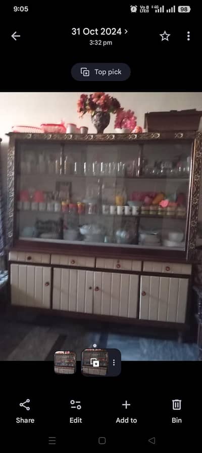 show case used