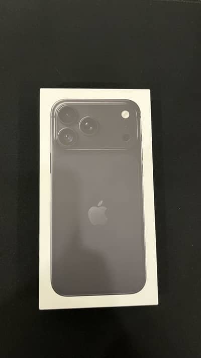 Brand New iPhone 18 Pro Max 256gb Black Non PTA