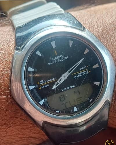 casio wave ceptor watch