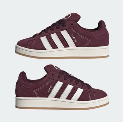 Adidas Campus 00s ( BURGANDY )