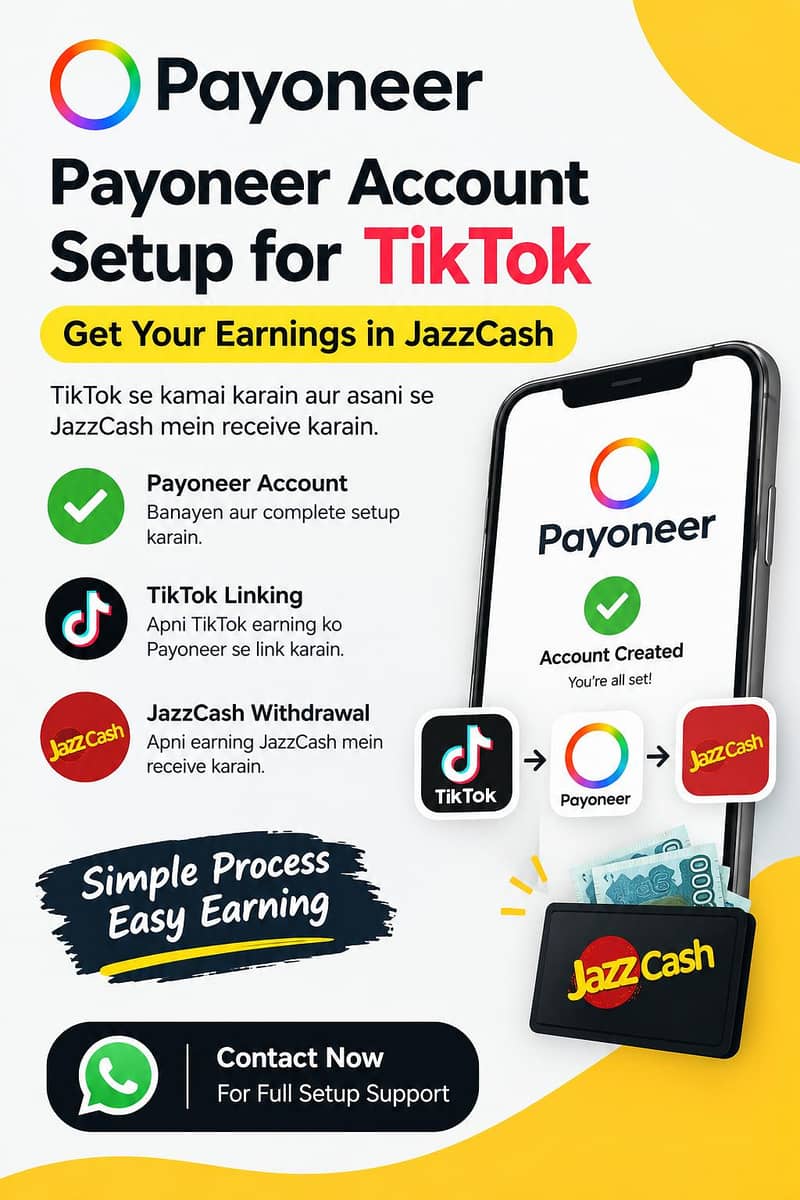 tiktok payment setup (earning) 0