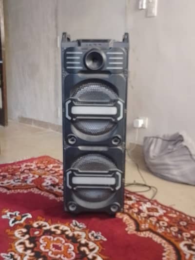Bluetooth dual speaker with LED light