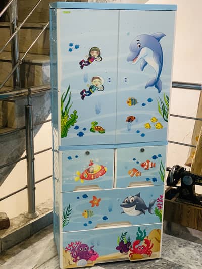 Kids wardrobe sale with best condition
