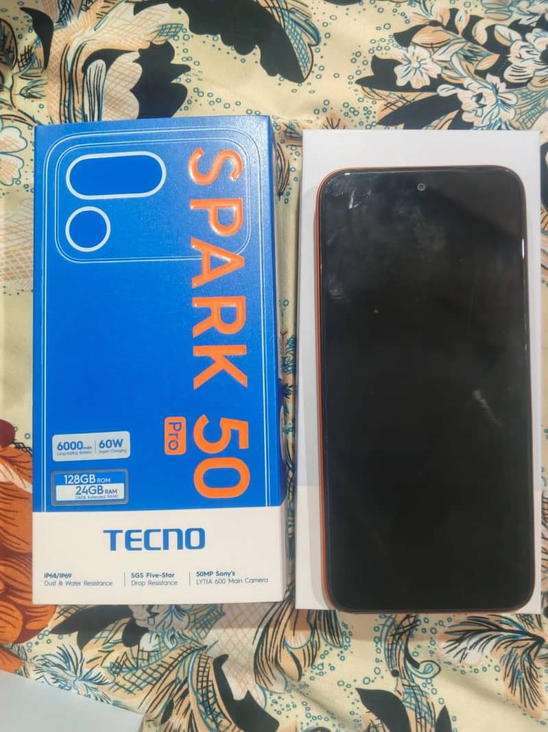 Tecno spark 50 pro 0