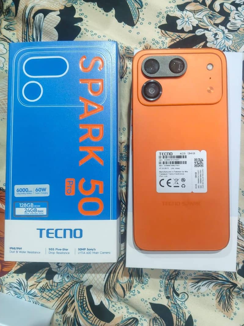 Tecno spark 50 pro 1