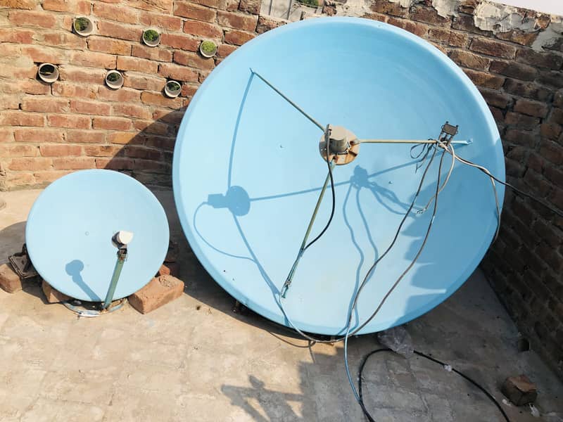 Tiger Reciever with 2 dish setup 1