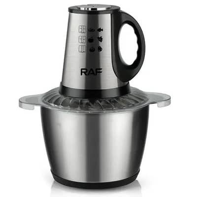 RAF Electric Meat Grinder & Food Chopper Stainless Steel Bowl – Multi