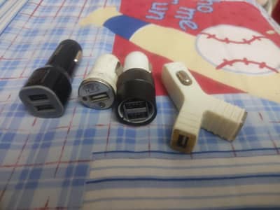 Selling car charger i have 4 available