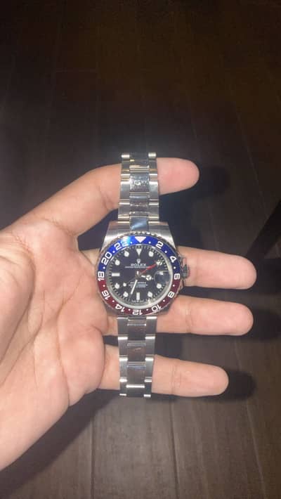 rolex pepsi automatic gmt
