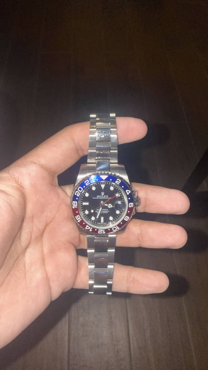 rolex pepsi automatic gmt 0