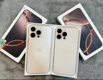 iPhone 16 Pro Max 256Gb & 512Gb Pta Approved