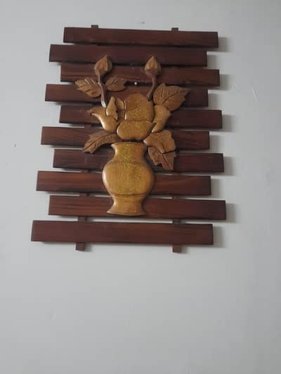 wooden wall hanging